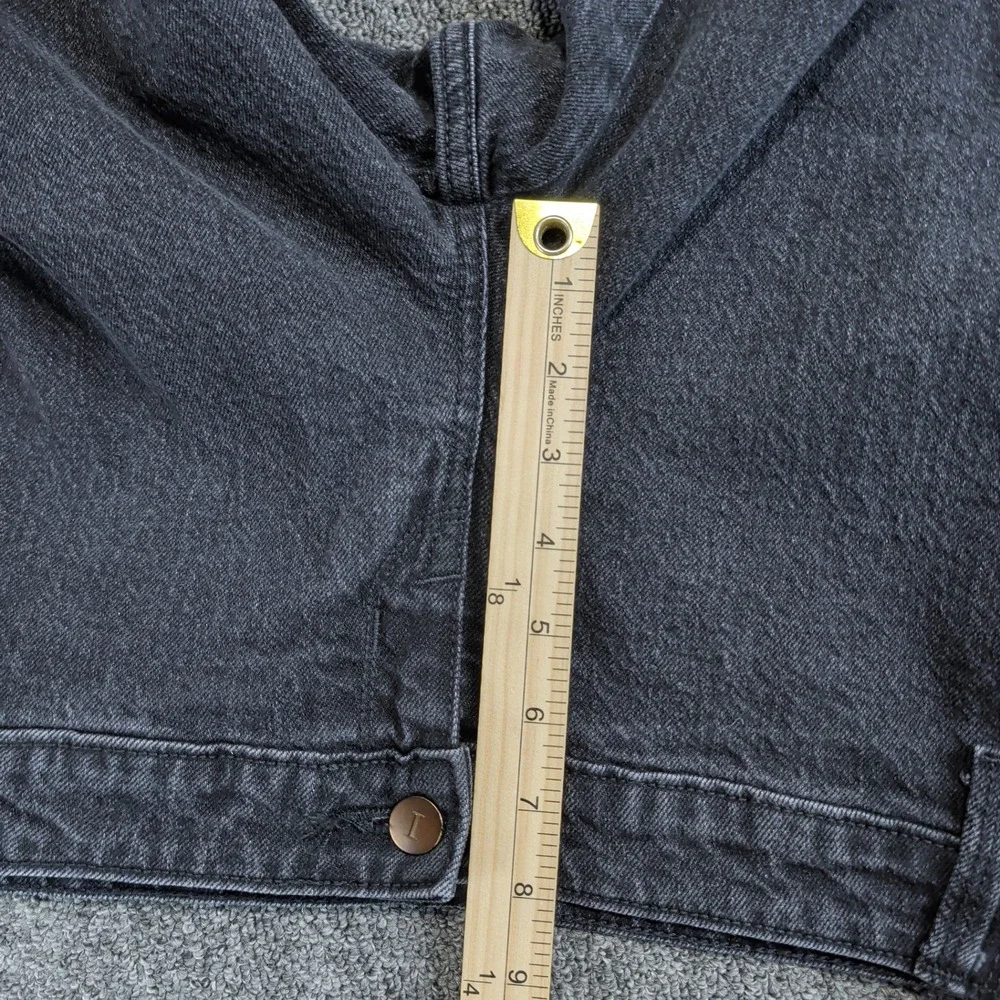 Isabel by Ingrid & Isabel 90s Straight Maternity Cargo Jeans Womens 2 Black